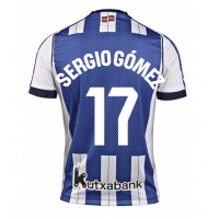 Real Sociedad Sergio Gomez #17 Replika Hemmatröja 2025-26 Kortärmad